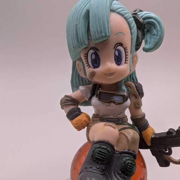 DRAGON BALL CHARACTER CHARA PUCHI FIGURE MINI TRADING BULMA TEEN BANDAI (B) - Picture 6 of 6